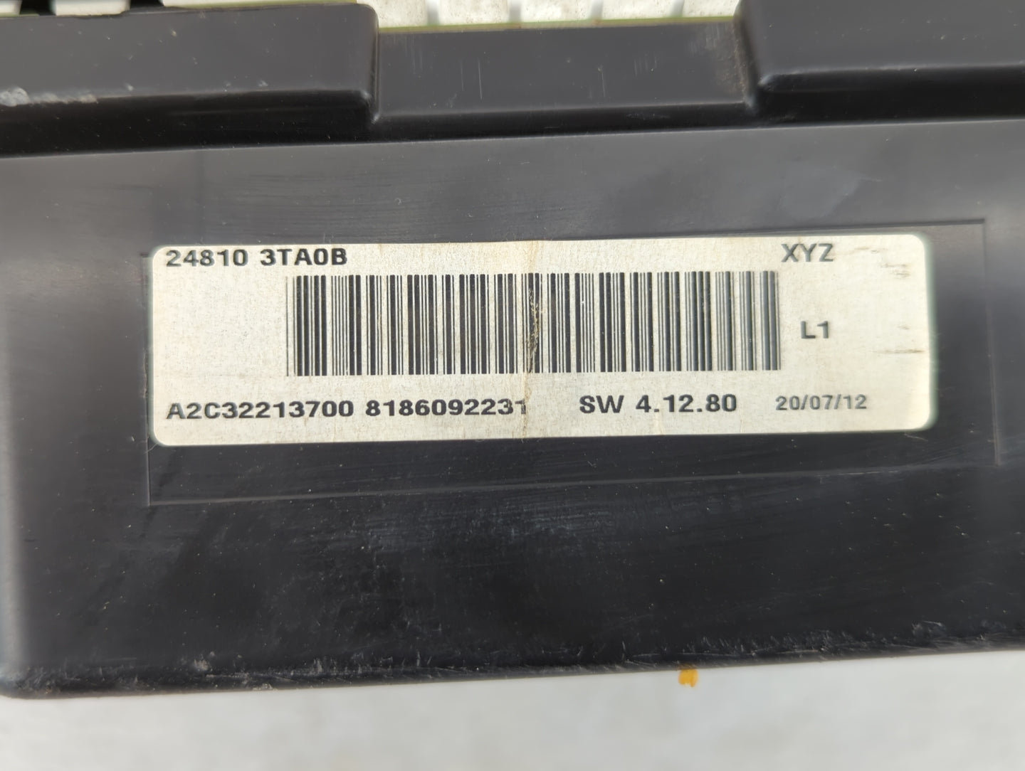 2013 Nissan Altima Instrument Cluster Speedometer Gauges P/N:24810 3TA0D 24810 3TA0C, 24810 3TA0B, 24810 3TA0A Fits OEM Used