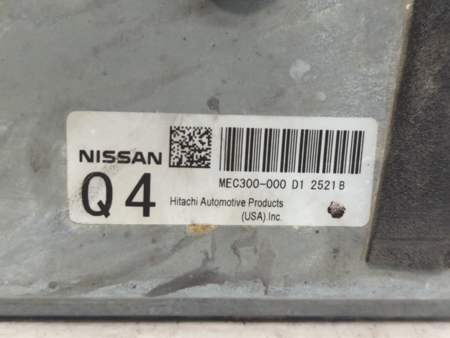 2011-2013 Nissan Altima PCM Engine Control Computer ECU ECM PCU OEM P/N:MEC300-000 D1 MEC300-012 A1 Fits Fits 2011 2012 2013