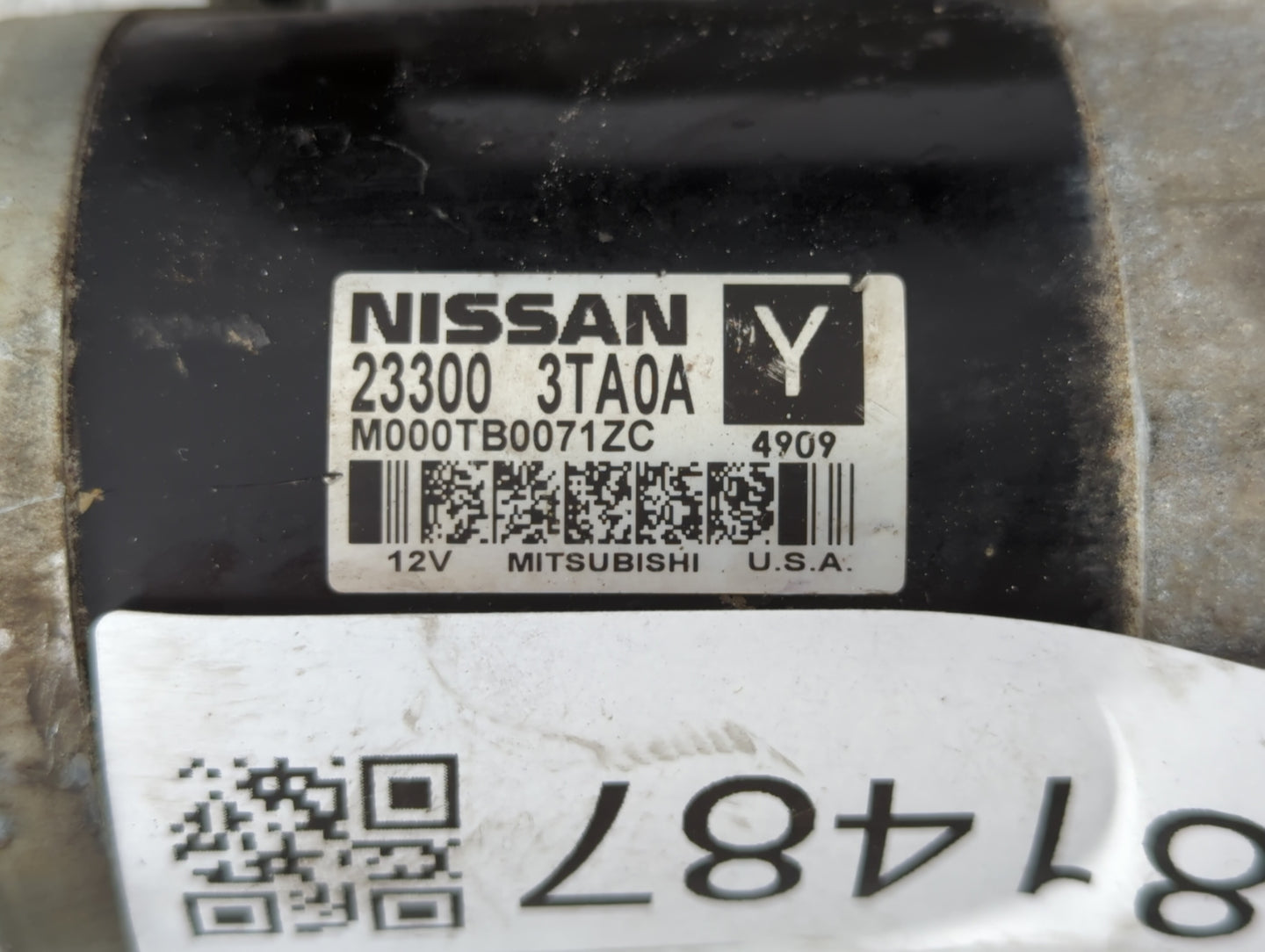 2013-2018 Nissan Altima Car Starter Motor Solenoid OEM P/N:23300 3TA0C 23300 3TA0A Fits Fits 2013 2014 2015 2016 2017 2018 O
