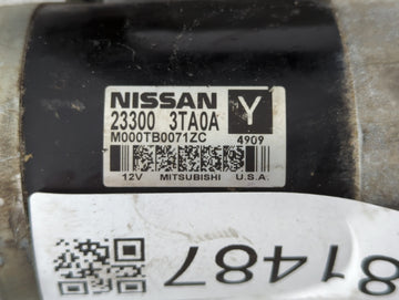 2013-2018 Nissan Altima Car Starter Motor Solenoid OEM P/N:23300 3TA0C 23300 3TA0A Fits Fits 2013 2014 2015 2016 2017 2018 OEM Used Auto Parts