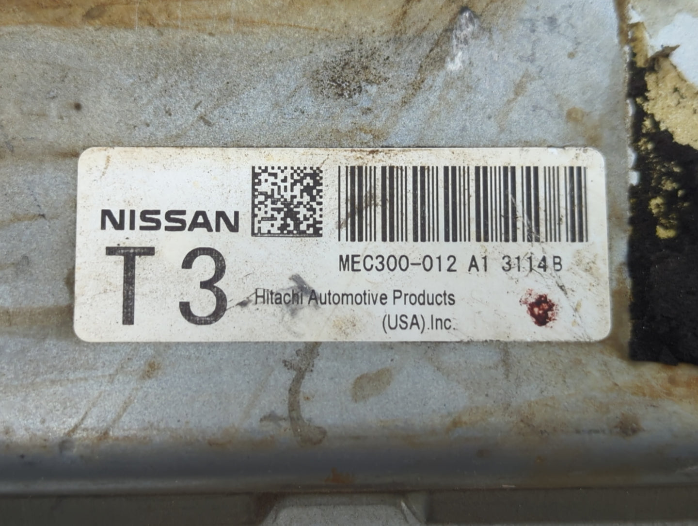 2013-2014 Nissan Altima PCM Engine Control Computer ECU ECM PCU OEM P/N:MEC300-012 A1 310369HM0A, 310F6 4BA0A Fits Fits 2013