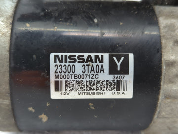 2013-2018 Nissan Altima Car Starter Motor Solenoid OEM P/N:23300 3TA0A Fits Fits 2013 2014 2015 2016 2017 2018 OEM Used Auto Parts