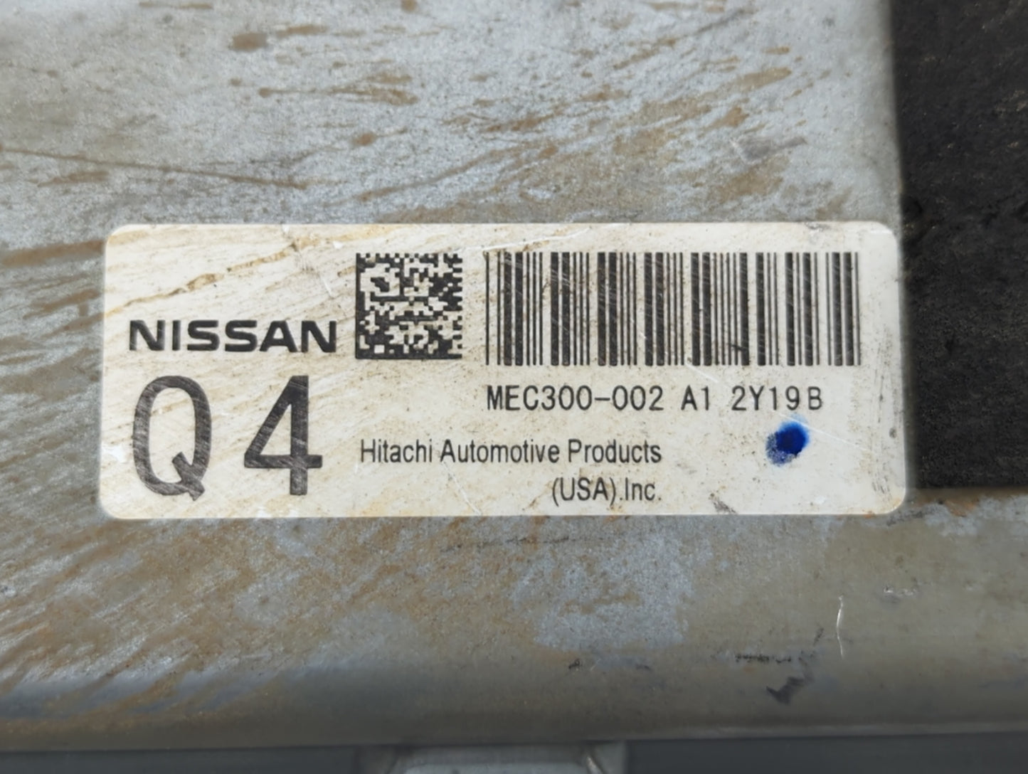 2013-2014 Nissan Altima PCM Engine Control Computer ECU ECM PCU OEM P/N:MEC300-002 A1 Fits Fits 2013 2014 OEM Used Auto Part