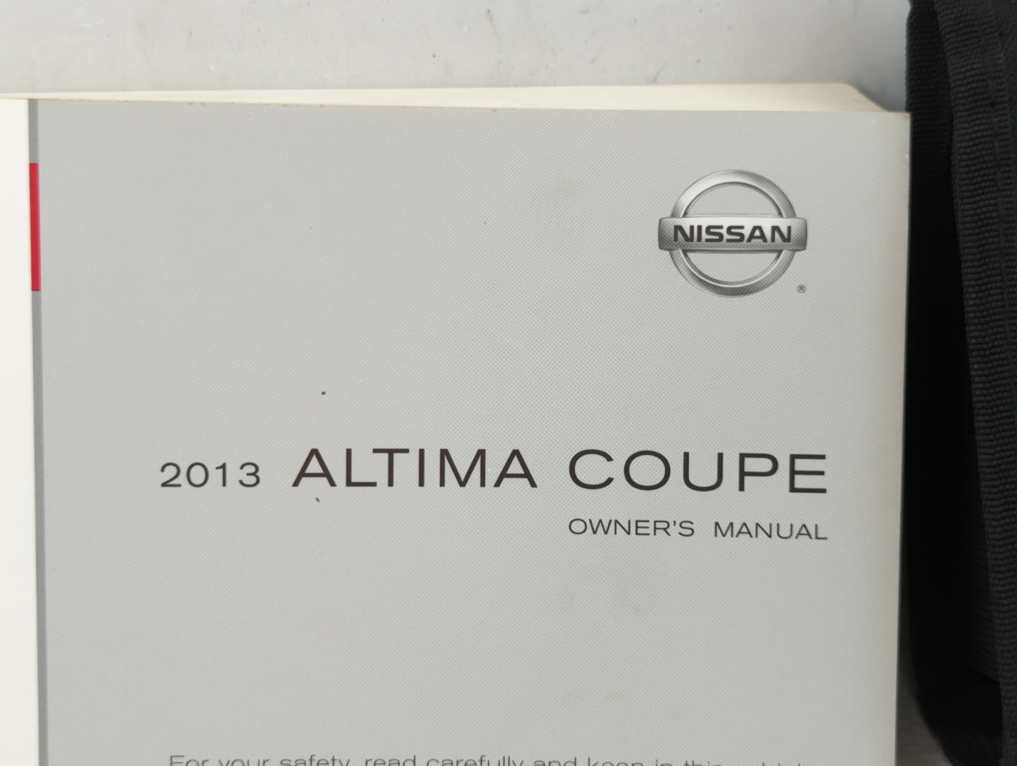 2013 Nissan Altima Owners Manual Book Guide OEM Used Auto Parts - Oemusedautoparts1.com