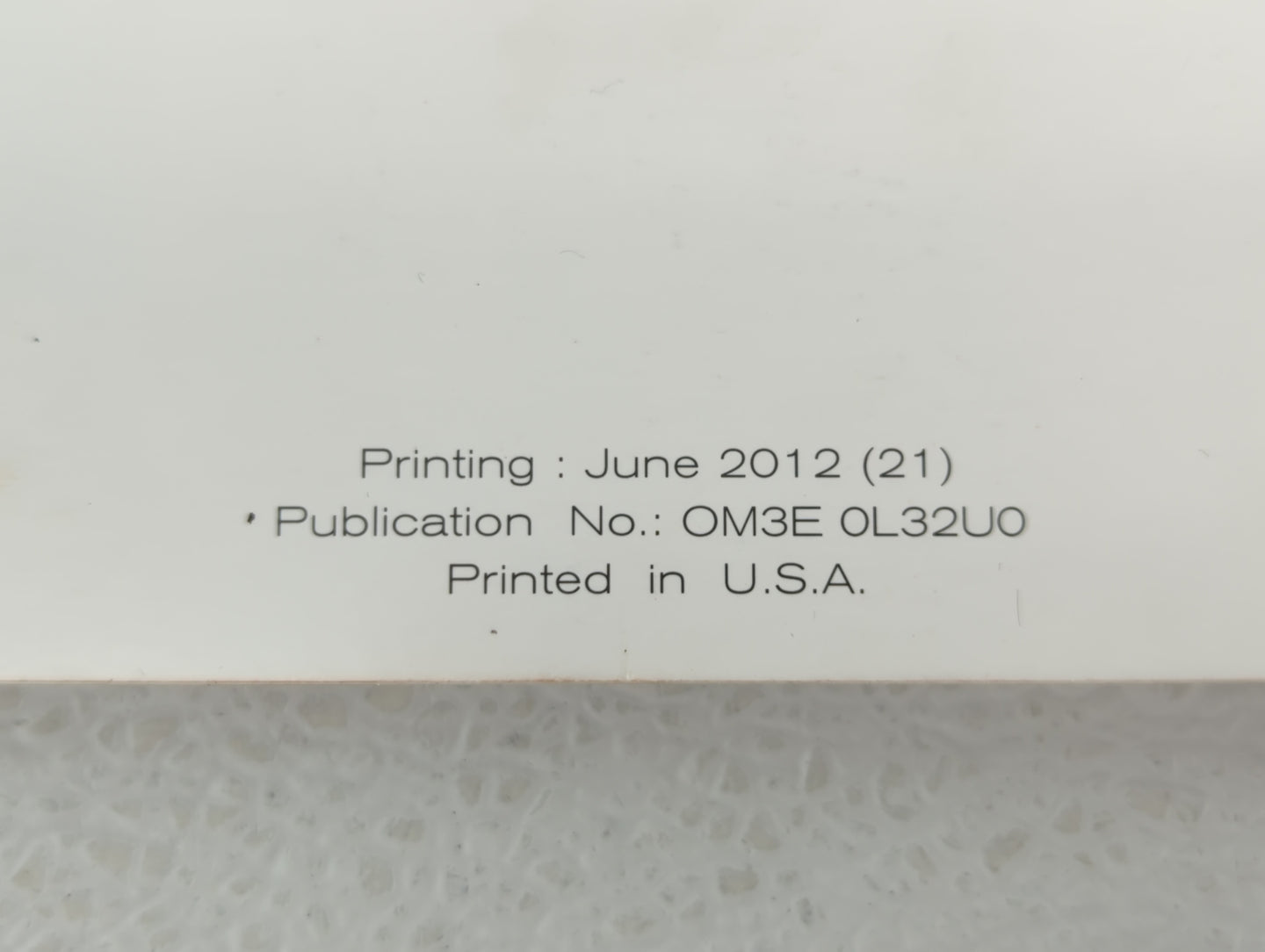 2013 Nissan Altima Owners Manual Book Guide OEM Used Auto Parts - Oemusedautoparts1.com