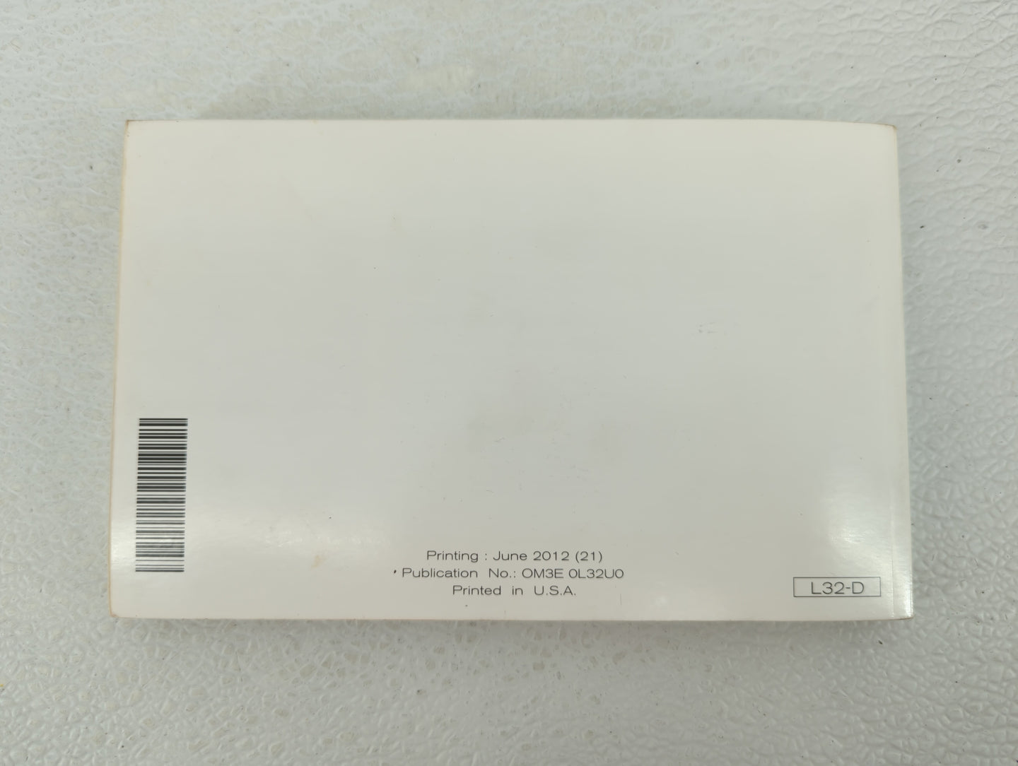 2013 Nissan Altima Owners Manual Book Guide OEM Used Auto Parts - Oemusedautoparts1.com