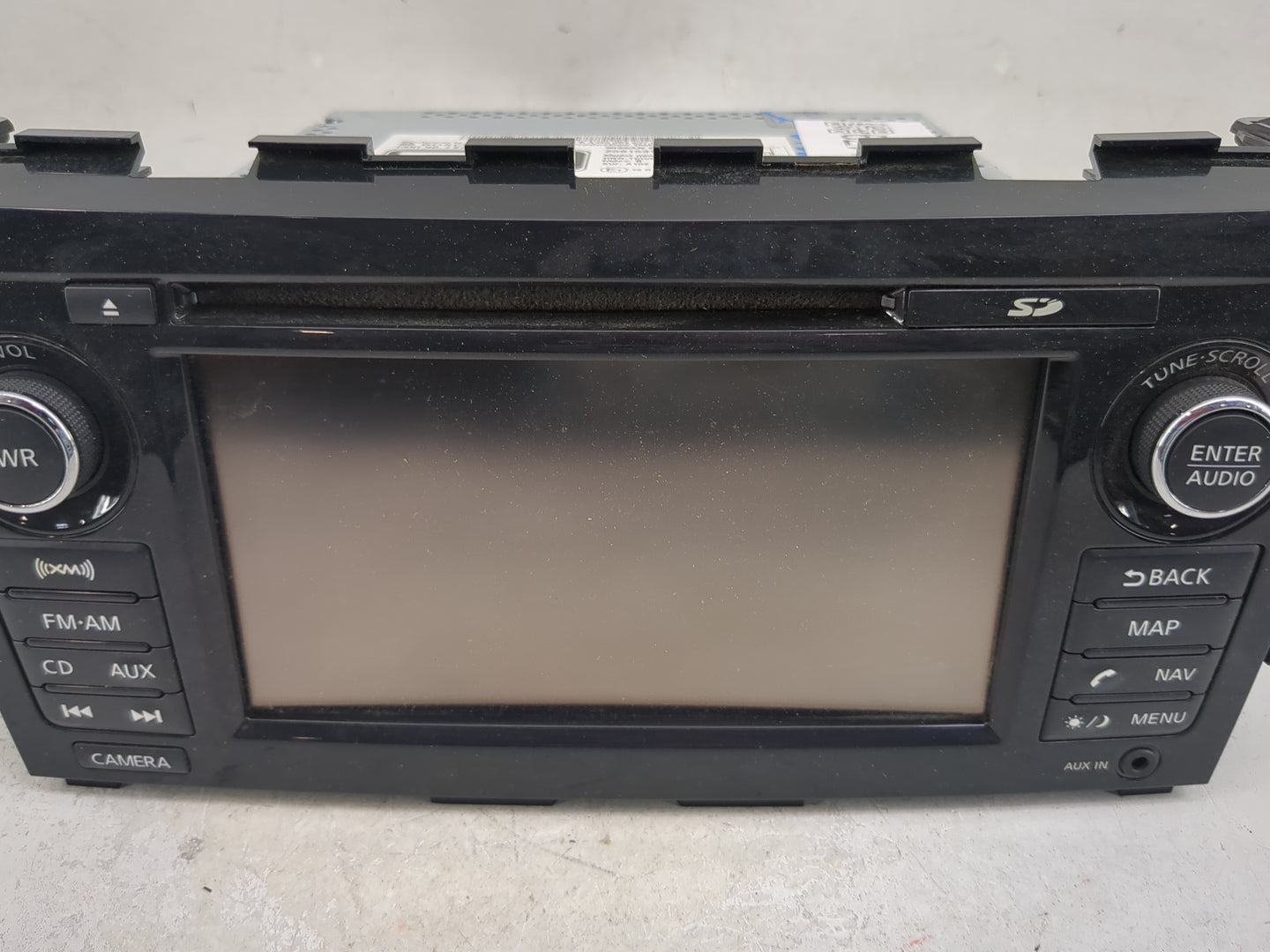 2013-2014 Nissan Altima Radio AM FM Cd Player Receiver Replacement P/N:259153TA1C 7612051142, YBN-LCN20 Fits Fits 2013 2014 