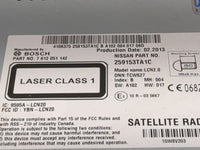 2013-2014 Nissan Altima Radio AM FM Cd Player Receiver Replacement P/N:259153TA1C 7612051142, YBN-LCN20 Fits Fits 2013 2014 