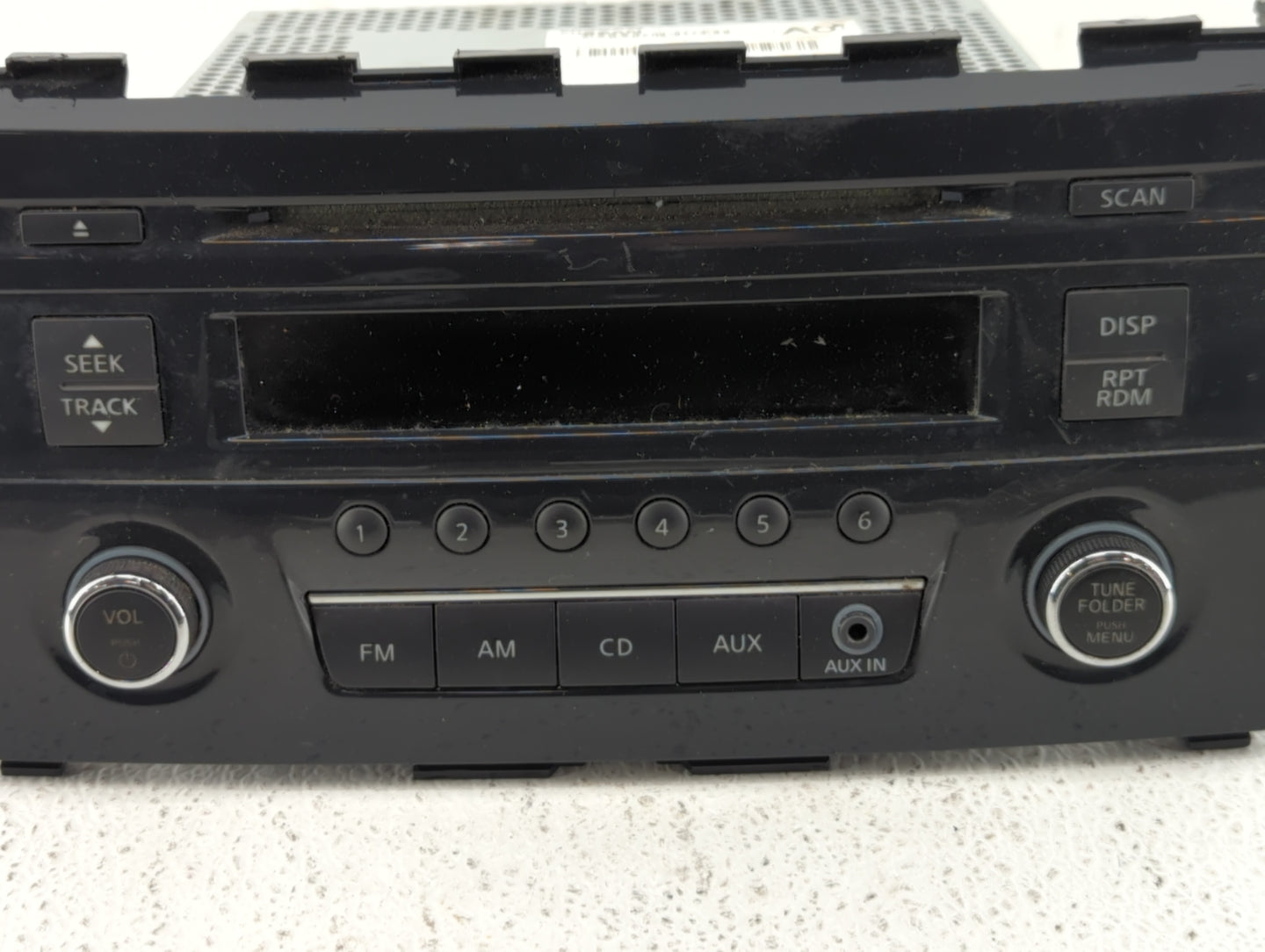 2013-2015 Nissan Altima Am Fm Cd Player Radio Receiver - Oemusedautoparts1.com
