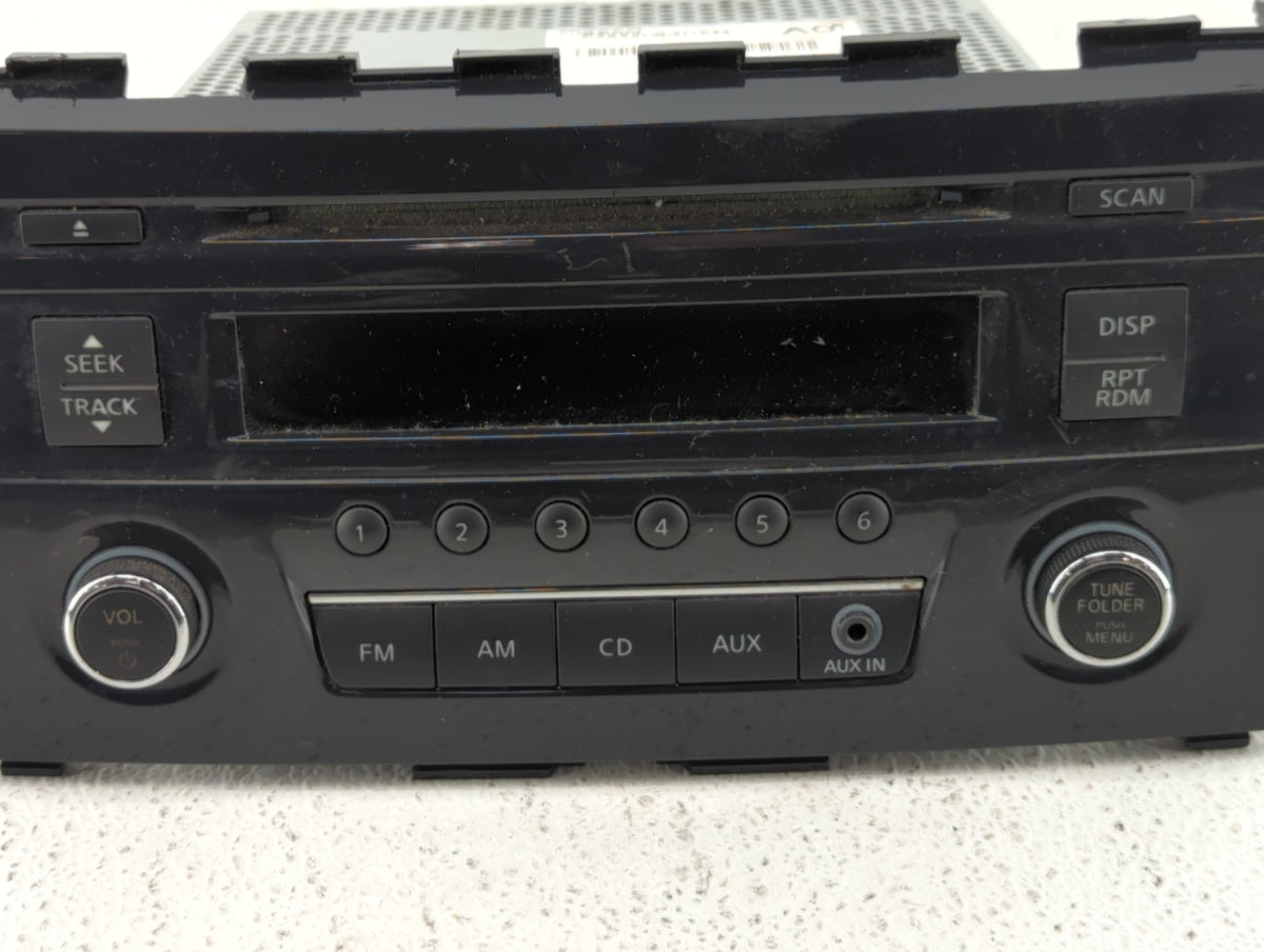 2013-2015 Nissan Altima Am Fm Cd Player Radio Receiver 510796 - Oemusedautoparts1.com
