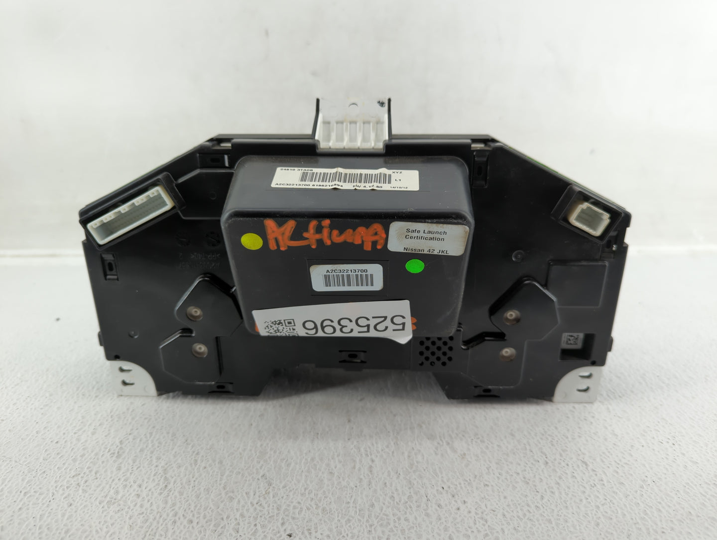 2013 Nissan Altima Instrument Cluster Speedometer Gauges P/N:24810 3TA0B Fits OEM Used Auto Parts - Oemusedautoparts1.com