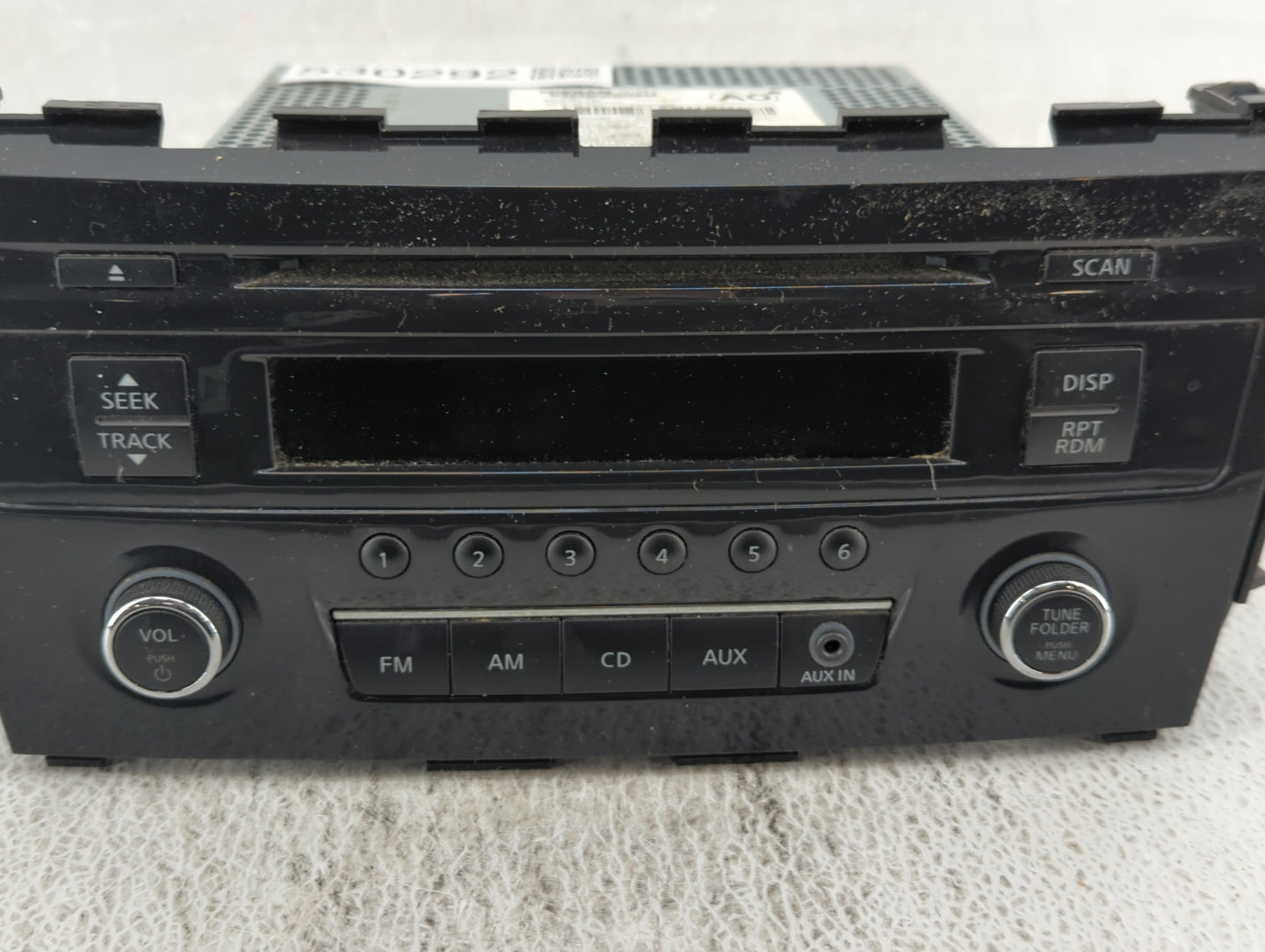 2013-2015 Nissan Altima Am Fm Cd Player Radio Receiver - Oemusedautoparts1.com