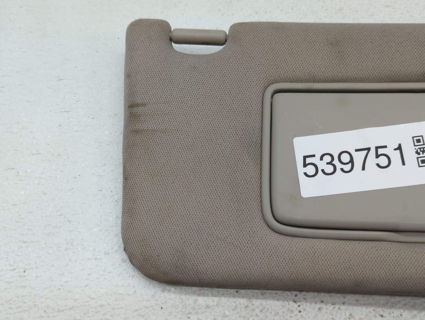 2013-2018 Nissan Altima Sun Visor Shade Replacement Passenger Right Mirror Fits Fits 2013 2014 2015 2016 2017 2018 OEM Used 