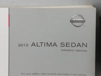 2013 Nissan Altima Owners Manual Book Guide OEM Used Auto Parts - Oemusedautoparts1.com
