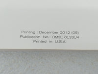 2013 Nissan Altima Owners Manual Book Guide OEM Used Auto Parts - Oemusedautoparts1.com