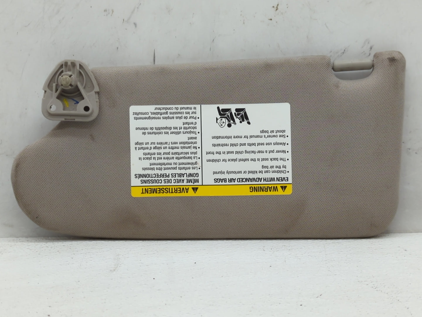 2013-2017 Nissan Altima Sun Visor Shade Replacement Driver Left Mirror Fits Fits 2013 2014 2015 2016 2017 OEM Used Auto Part