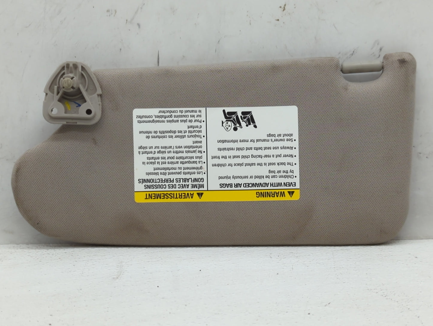 2013-2017 Nissan Altima Sun Visor Shade Replacement Driver Left Mirror Fits Fits 2013 2014 2015 2016 2017 OEM Used Auto Part