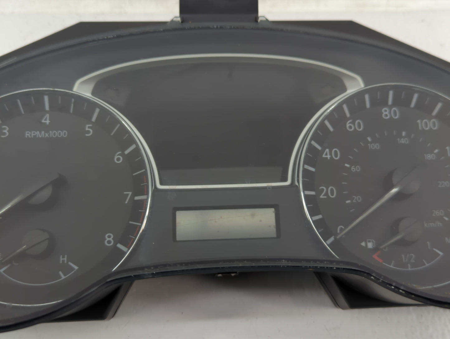 2013 Nissan Altima Instrument Cluster Speedometer Gauges P/N:24810 3TA0C Fits OEM Used Auto Parts - Oemusedautoparts1.com