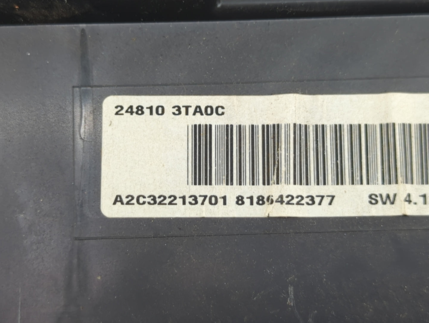 2013 Nissan Altima Instrument Cluster Speedometer Gauges P/N:24810 3TA0C Fits OEM Used Auto Parts - Oemusedautoparts1.com