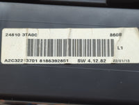 2013 Nissan Altima Instrument Cluster Speedometer Gauges P/N:24810 3TA0C Fits OEM Used Auto Parts - Oemusedautoparts1.com