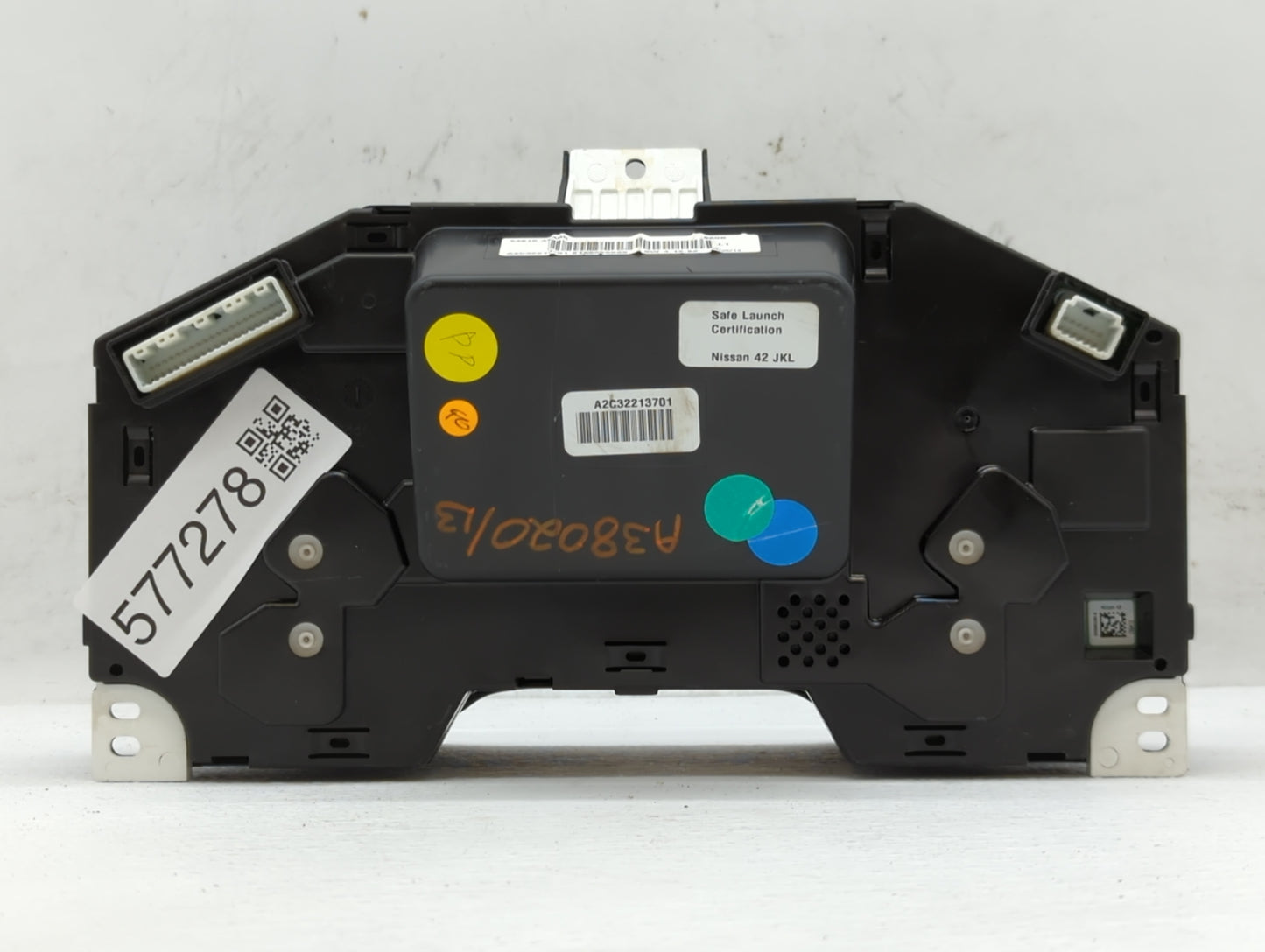 2013 Nissan Altima Instrument Cluster Speedometer Gauges P/N:24810 3TA0C Fits OEM Used Auto Parts - Oemusedautoparts1.com