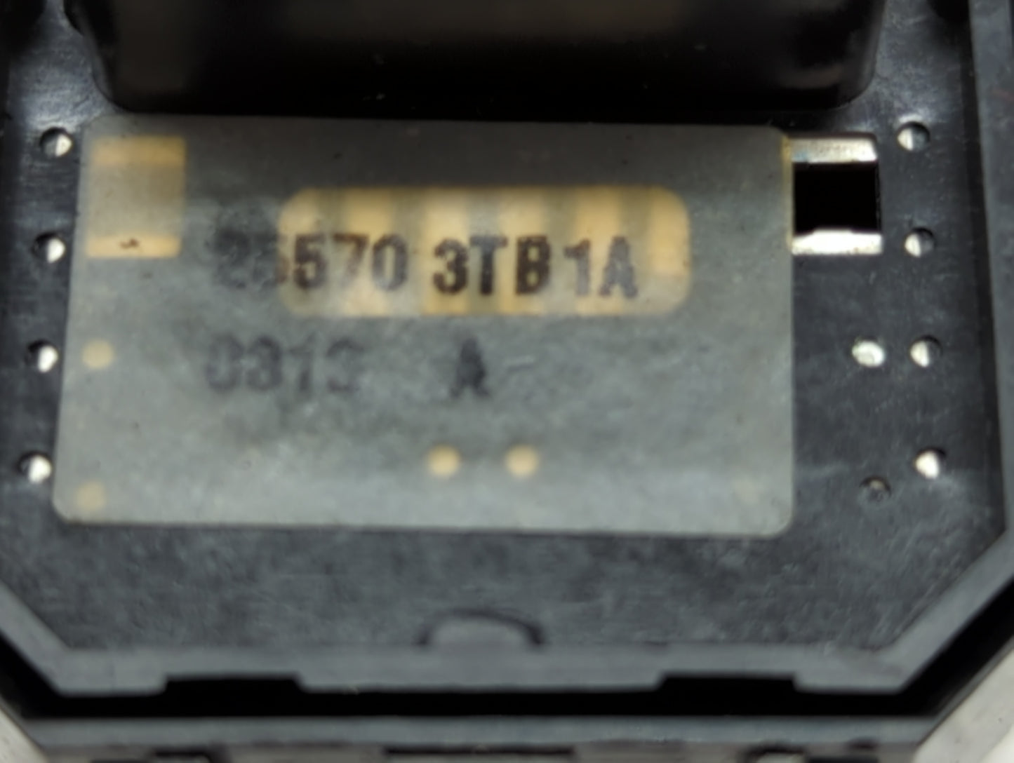 2013-2018 Nissan Altima Master Power Window Switch Replacement Driver Side Left P/N:25570 3TB1A Fits OEM Used Auto Parts - O