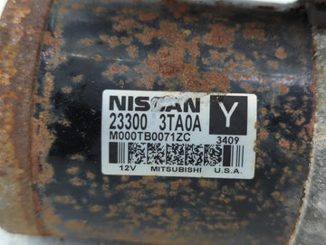 2013-2018 Nissan Altima Car Starter Motor Solenoid OEM P/N:23300 3TA0A Fits Fits 2013 2014 2015 2016 2017 2018 OEM Used Auto Parts