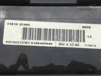 2013 Nissan Altima Instrument Cluster Speedometer Gauges P/N:24810 3TA0C Fits OEM Used Auto Parts - Oemusedautoparts1.com