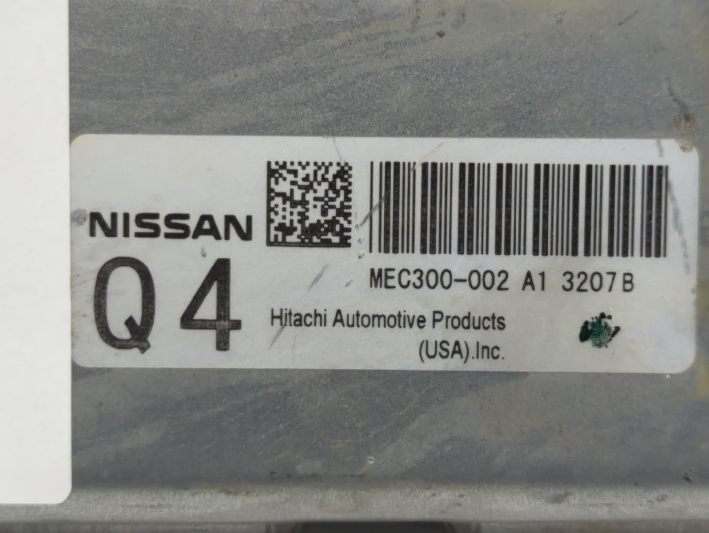 2013-2014 Nissan Altima PCM Engine Control Computer ECU ECM PCU OEM P/N:MEC300-002 A1 Fits Fits 2013 2014 OEM Used Auto Part