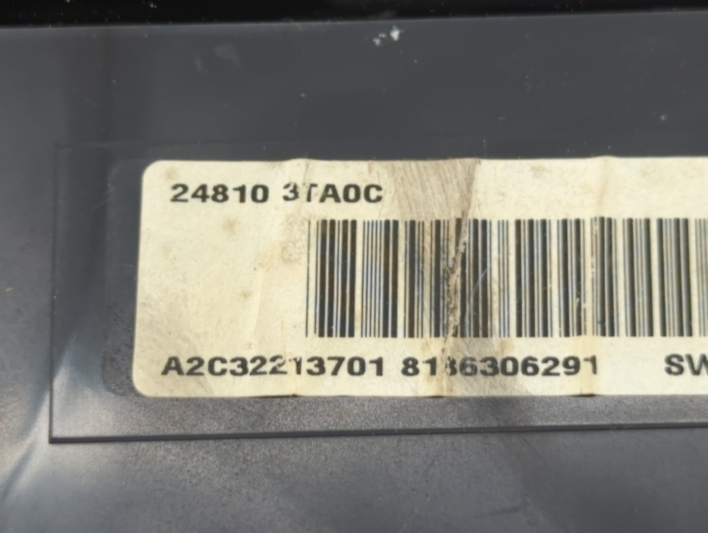 2013 Nissan Altima Instrument Cluster Speedometer Gauges P/N:24810 3TA0C Fits OEM Used Auto Parts - Oemusedautoparts1.com