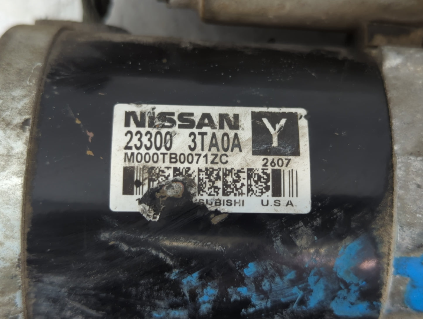 2013-2018 Nissan Altima Car Starter Motor Solenoid OEM P/N:23300 3TA0A Fits Fits 2013 2014 2015 2016 2017 2018 OEM Used Auto