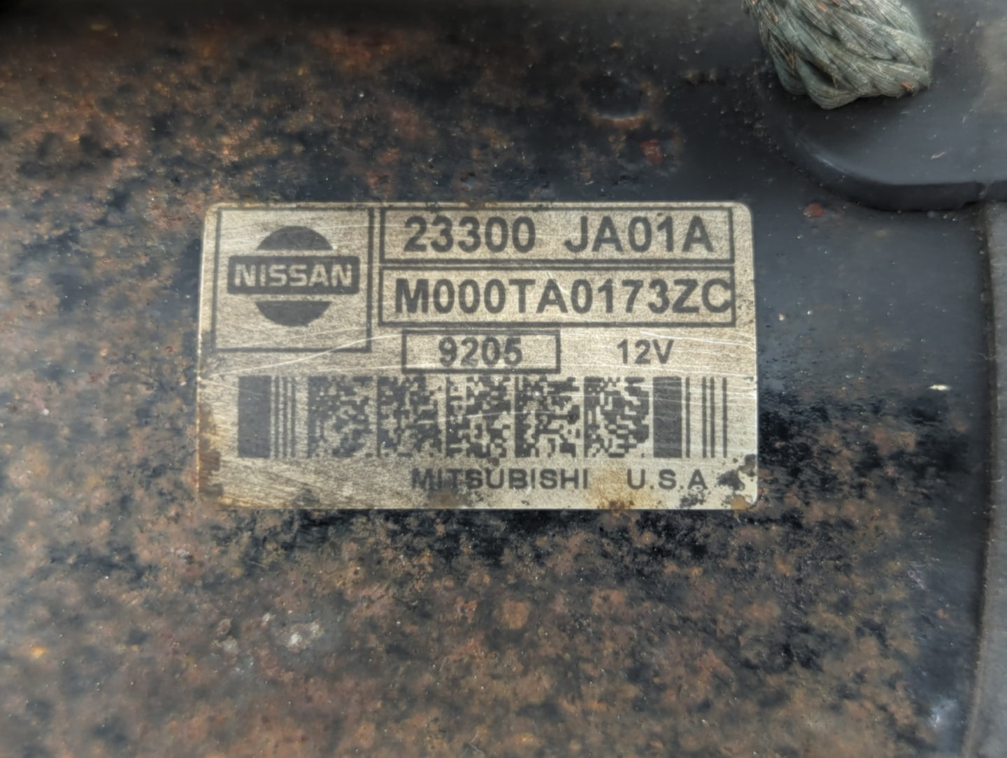 2007-2013 Nissan Altima Car Starter Motor Solenoid OEM P/N:M000TA0173ZC 23300 JA01A Fits Fits 2007 2008 2009 2010 2011 2012 