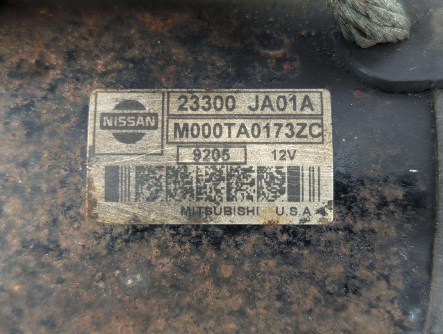 2007-2013 Nissan Altima Car Starter Motor Solenoid OEM P/N:M000TA0173ZC 23300 JA01A Fits Fits 2007 2008 2009 2010 2011 2012 