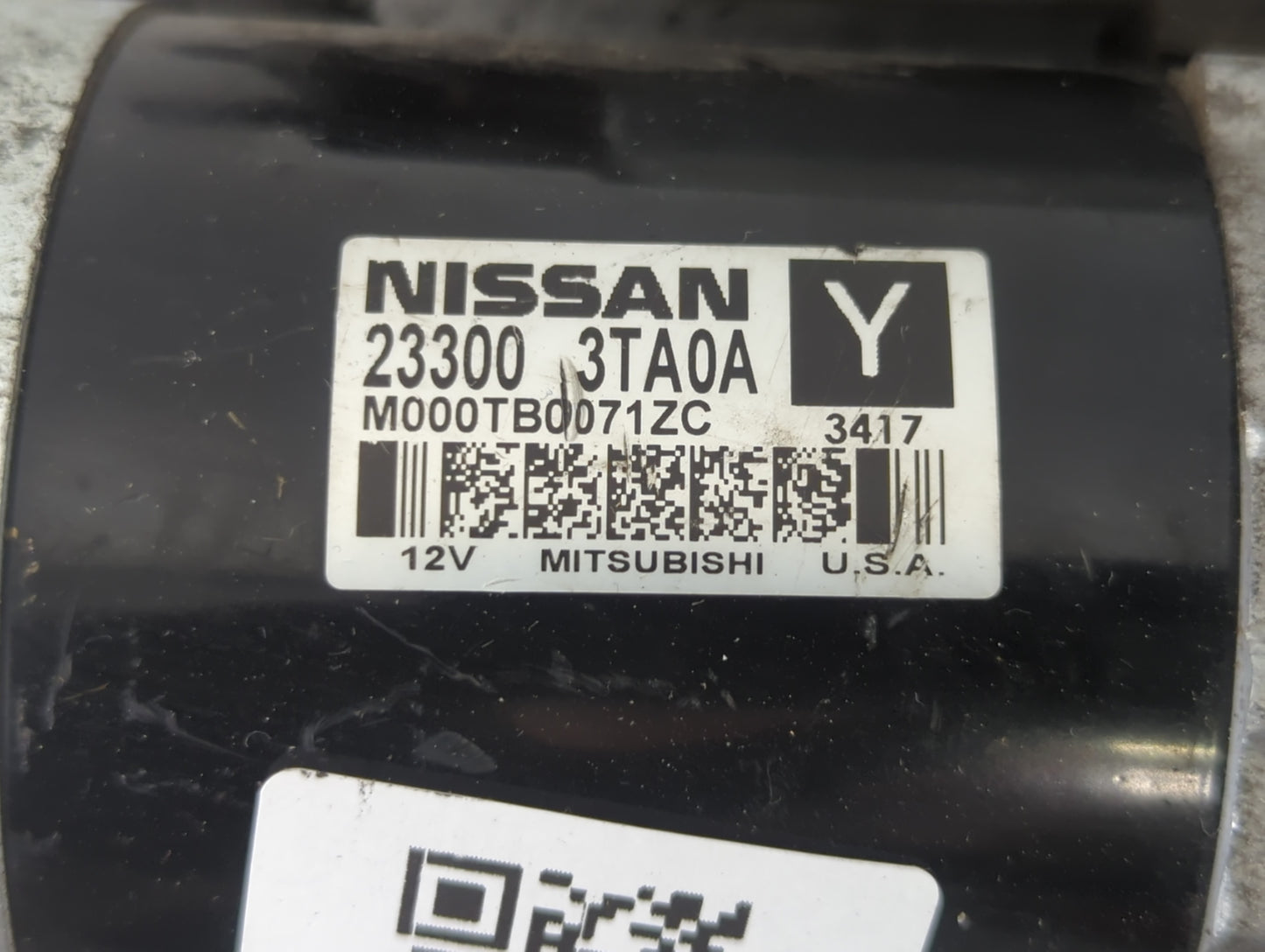 2013-2018 Nissan Altima Car Starter Motor Solenoid OEM P/N:M000TB0071ZC 23300 3TA0A Fits Fits 2013 2014 2015 2016 2017 2018 