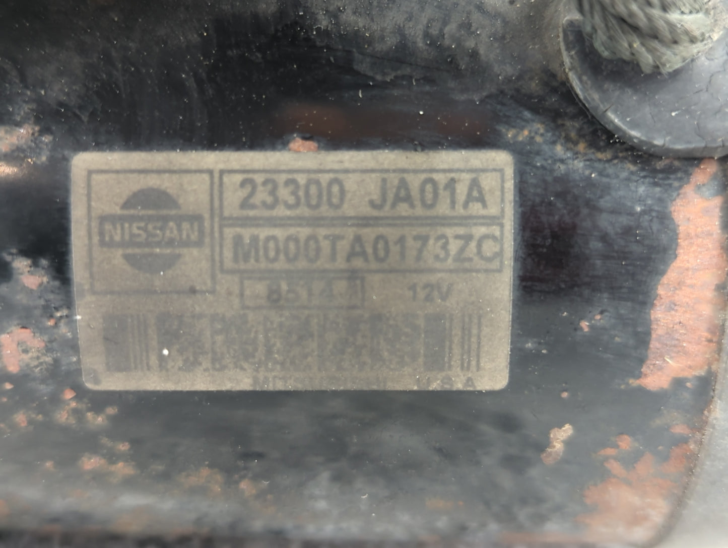 2007-2013 Nissan Altima Car Starter Motor Solenoid OEM P/N:23300 JA01A Fits Fits 2007 2008 2009 2010 2011 2012 2013 OEM Used