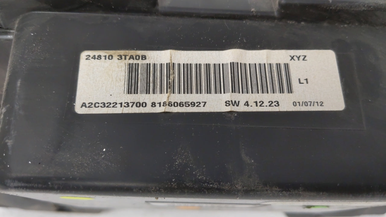 2013 Nissan Altima Instrument Cluster Speedometer Gauges P/N:24810-3TA0C 24810-3TA0B Fits OEM Used Auto Parts - Oemusedautop