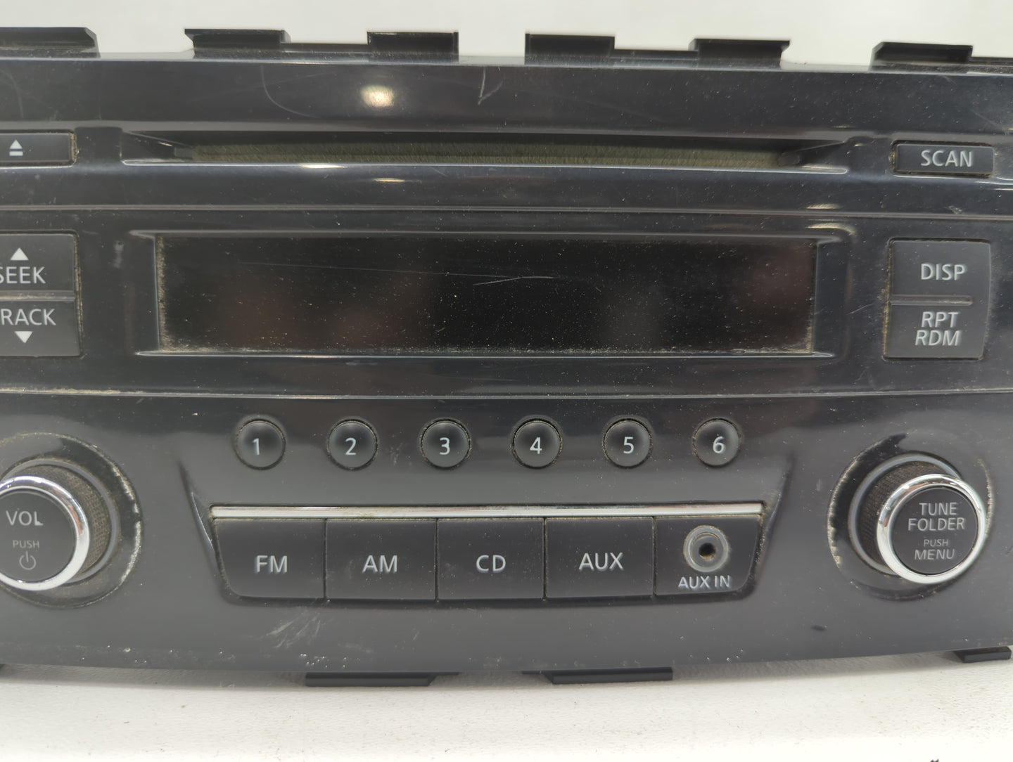2013-2015 Nissan Altima Radio AM FM Cd Player Receiver Replacement P/N:28185 3TAOG Fits Fits 2013 2014 2015 OEM Used Auto Pa