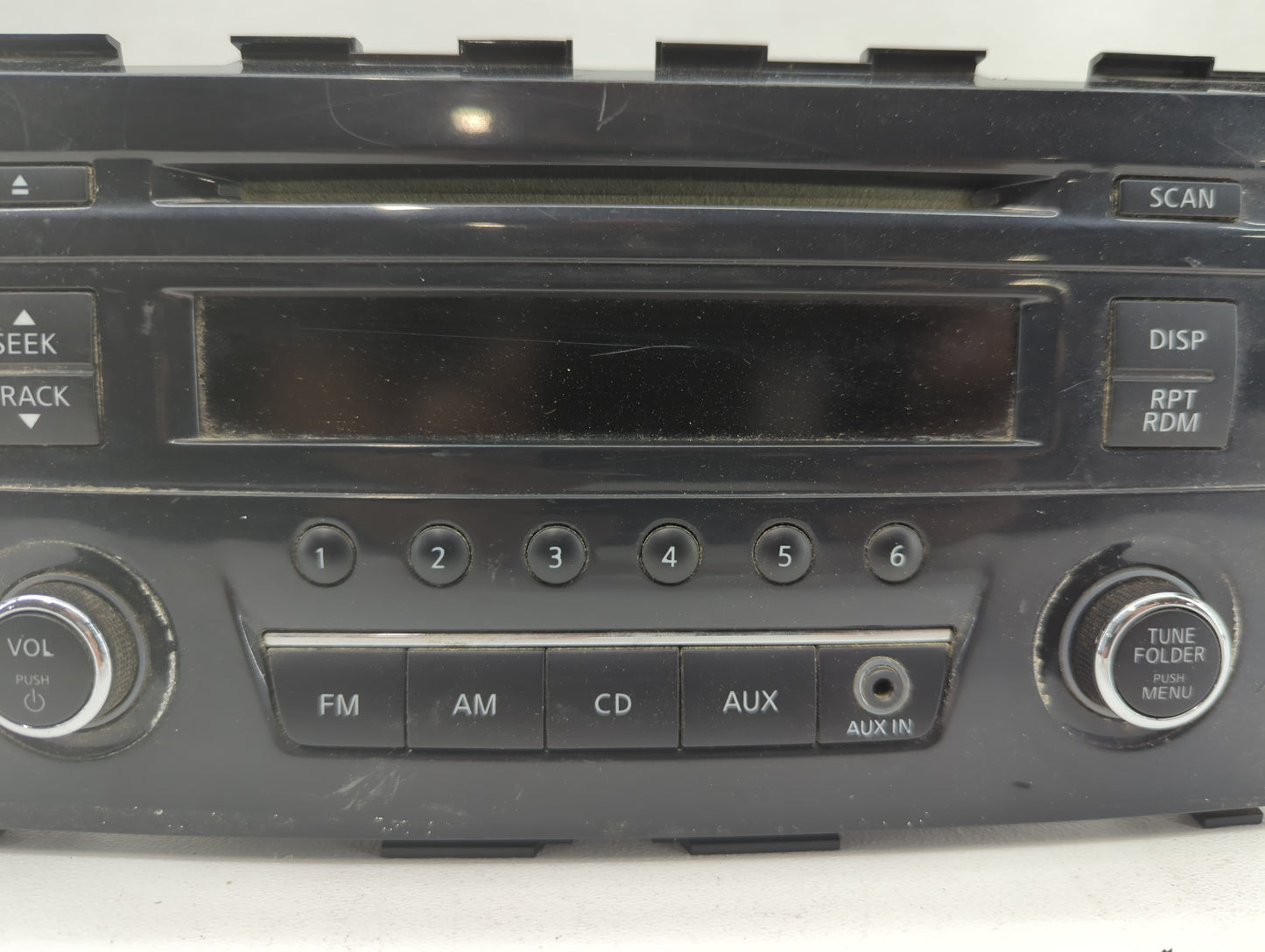 2013-2015 Nissan Altima Radio AM FM Cd Player Receiver Replacement P/N:28185 3TAOG Fits Fits 2013 2014 2015 OEM Used Auto Pa