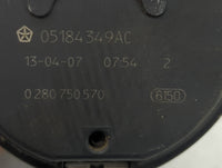 2013 Nissan Altima Throttle Body P/N:0 280 750 570 05184 349AC Fits OEM Used Auto Parts - Oemusedautoparts1.com