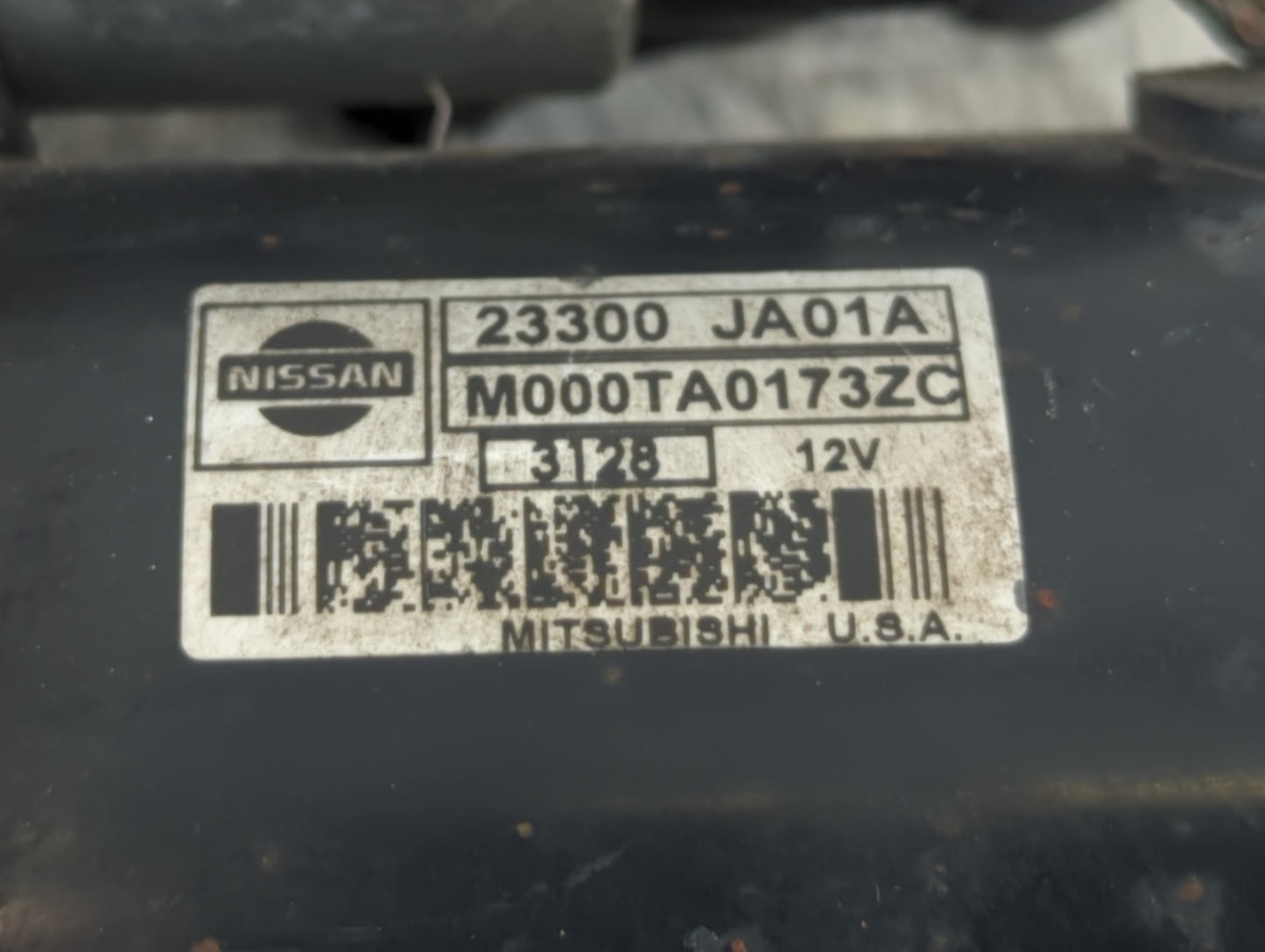 2007-2013 Nissan Altima Car Starter Motor Solenoid OEM P/N:23300 JA01A Fits Fits 2007 2008 2009 2010 2011 2012 2013 OEM Used