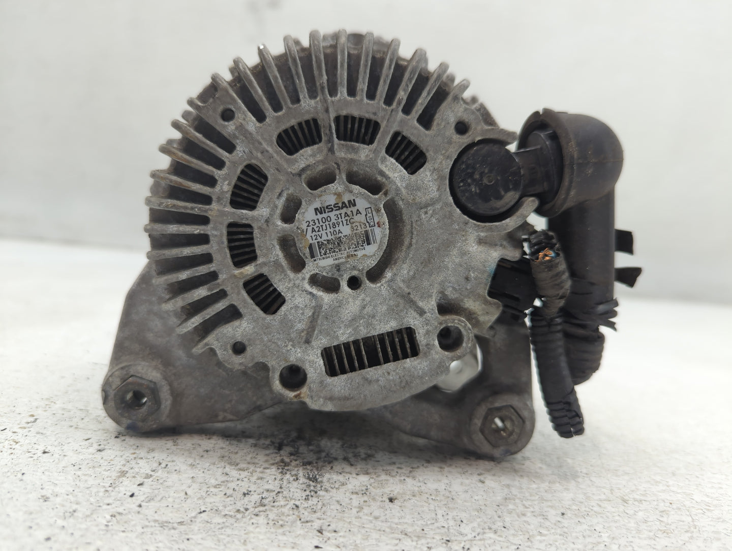 2013-2017 Nissan Altima Alternator Replacement Generator Charging Assembly Engine OEM P/N:23100 3TA1A Fits OEM Used Auto Par