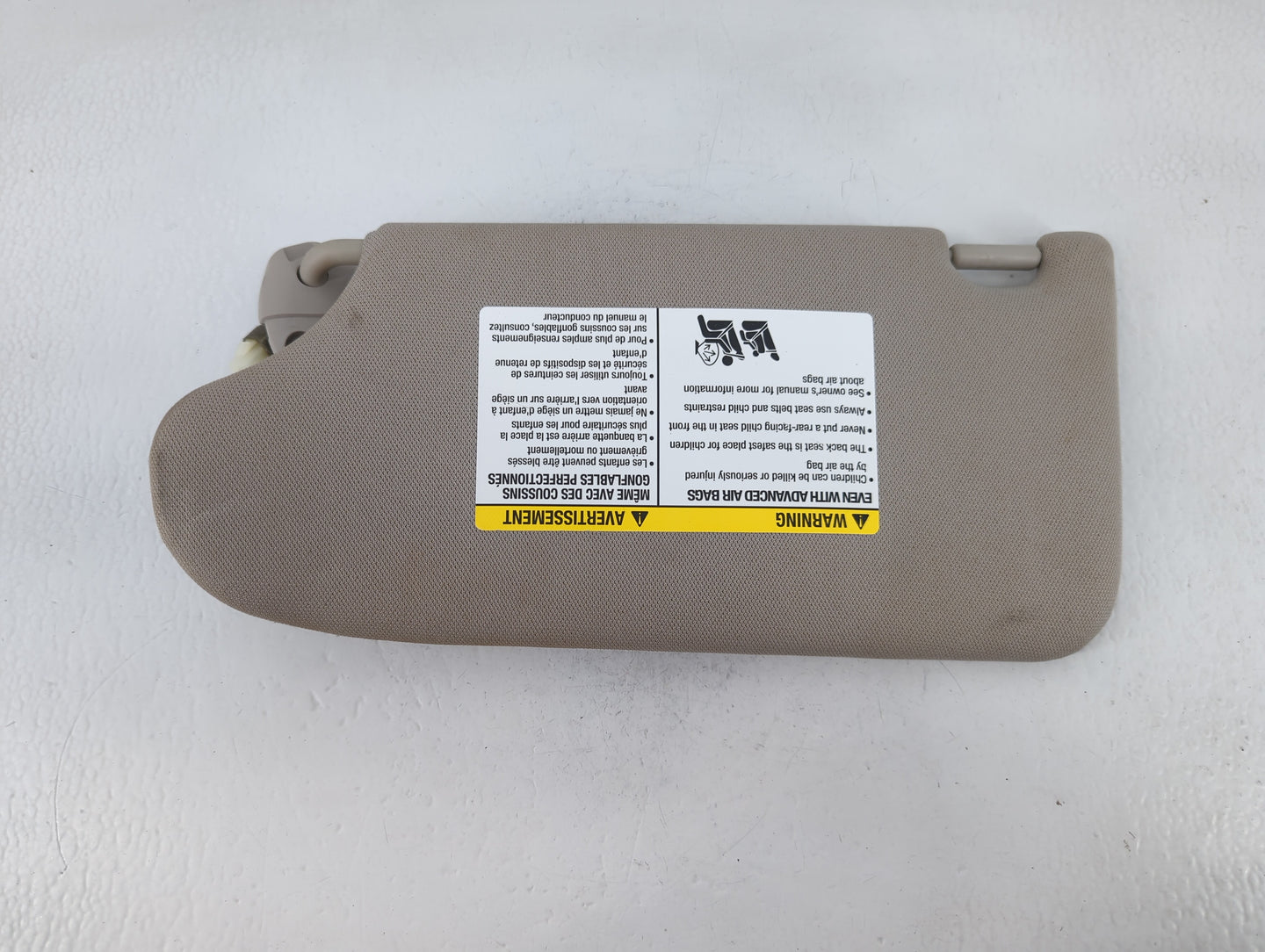 2013-2018 Nissan Altima Sun Visor Shade Replacement Passenger Right Mirror Fits Fits 2013 2014 2015 2016 2017 2018 OEM Used 
