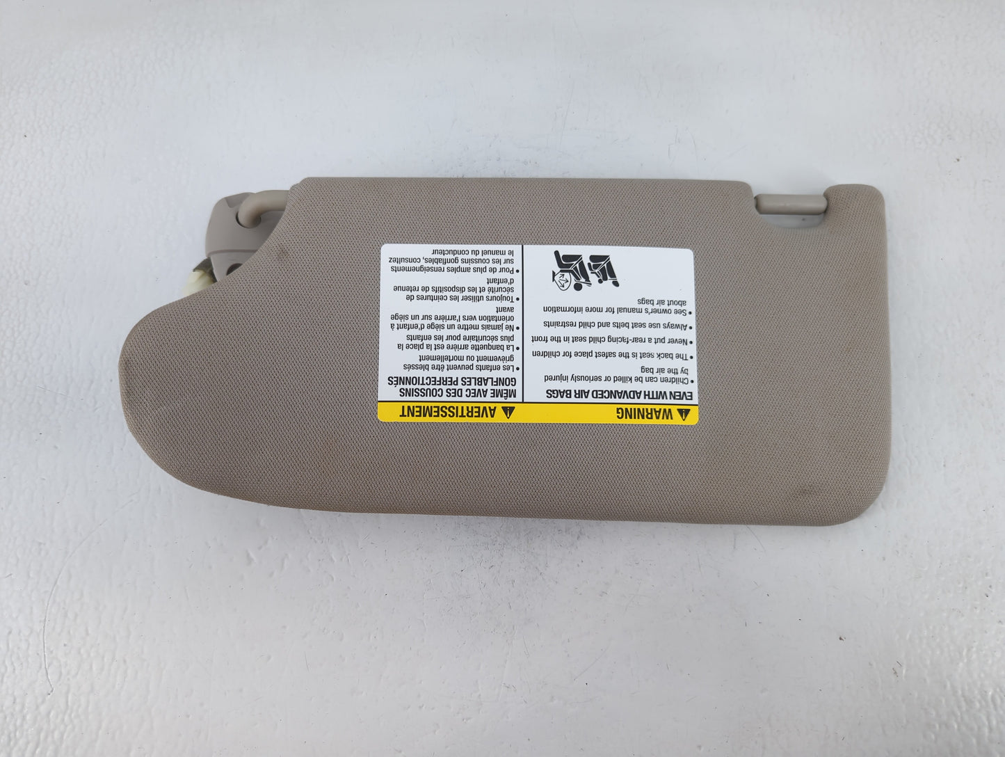 2013-2018 Nissan Altima Sun Visor Shade Replacement Passenger Right Mirror Fits Fits 2013 2014 2015 2016 2017 2018 OEM Used 
