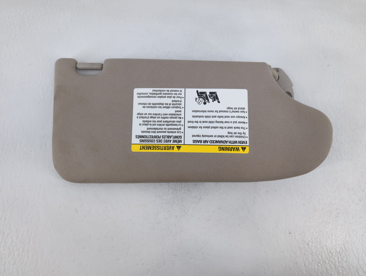 2013-2018 Nissan Altima Sun Visor Shade Replacement Driver Left Mirror Fits Fits 2013 2014 2015 2016 2017 2018 OEM Used Auto