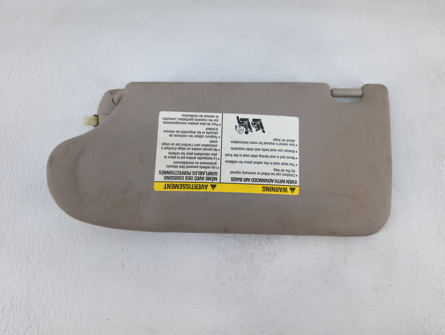 2013-2018 Nissan Altima Sun Visor Shade Replacement Passenger Right Mirror Fits Fits 2013 2014 2015 2016 2017 2018 OEM Used 