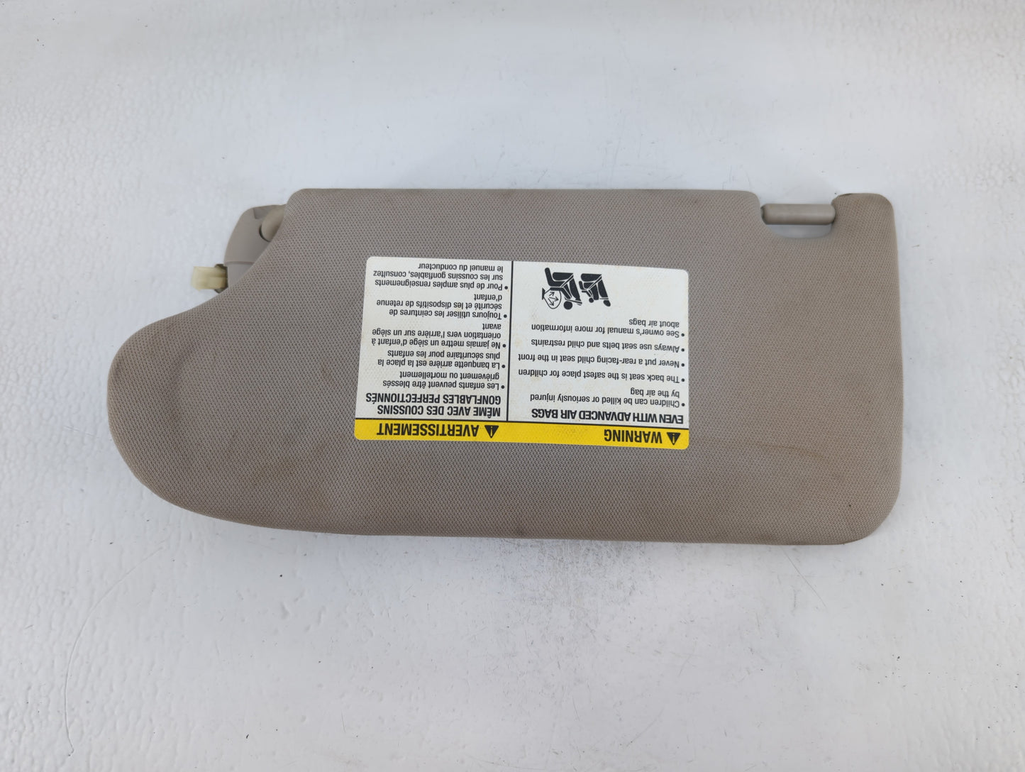 2013-2018 Nissan Altima Sun Visor Shade Replacement Passenger Right Mirror Fits Fits 2013 2014 2015 2016 2017 2018 OEM Used 
