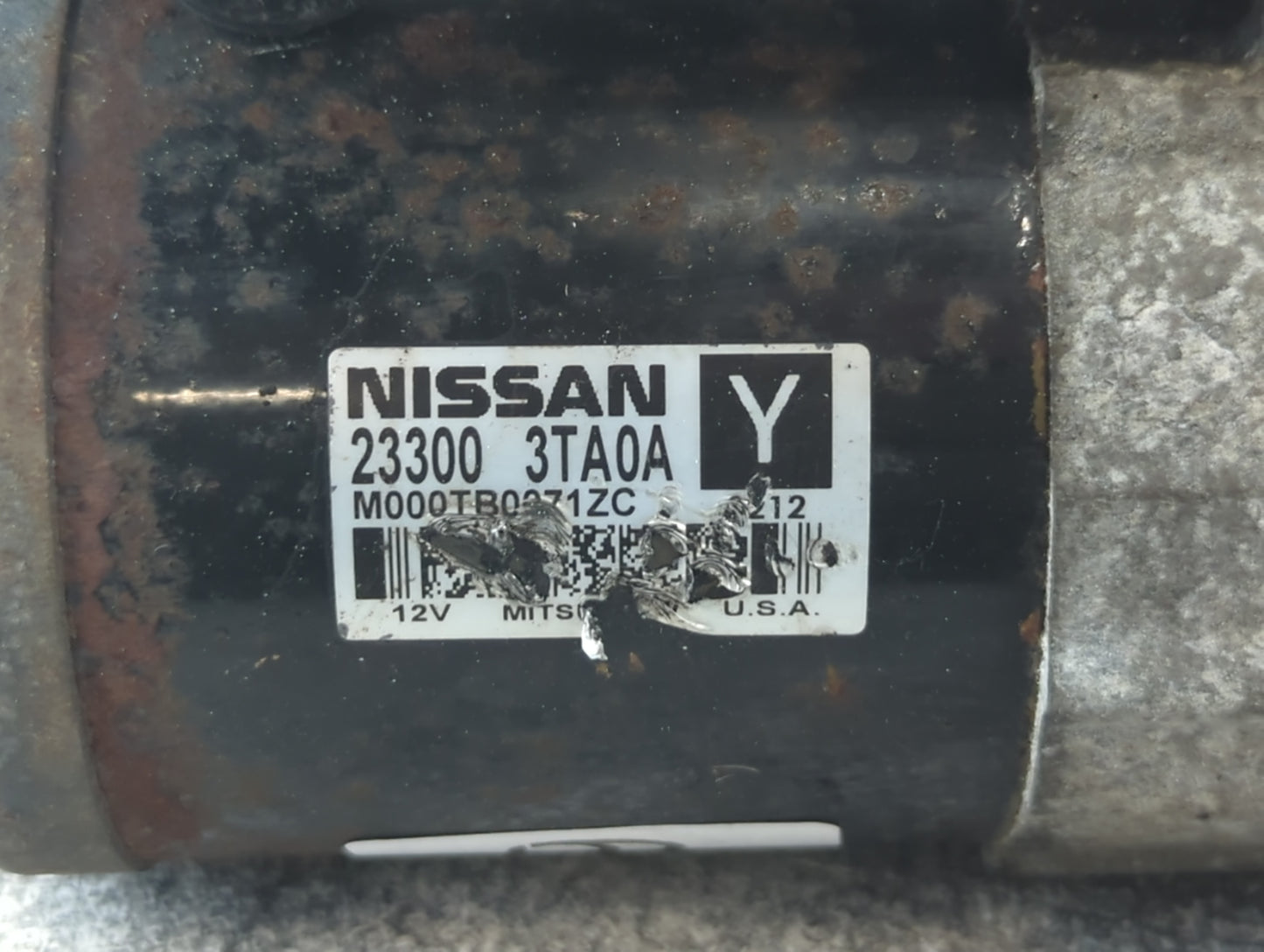 2013-2018 Nissan Altima Car Starter Motor Solenoid OEM P/N:M000TB0071ZC 23300 3TA0A Fits Fits 2013 2014 2015 2016 2017 2018 