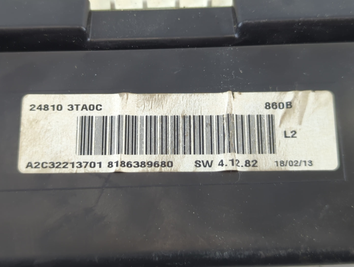 2013 Nissan Altima Instrument Cluster Speedometer Gauges P/N:24810 3TA0C Fits OEM Used Auto Parts - Oemusedautoparts1.com