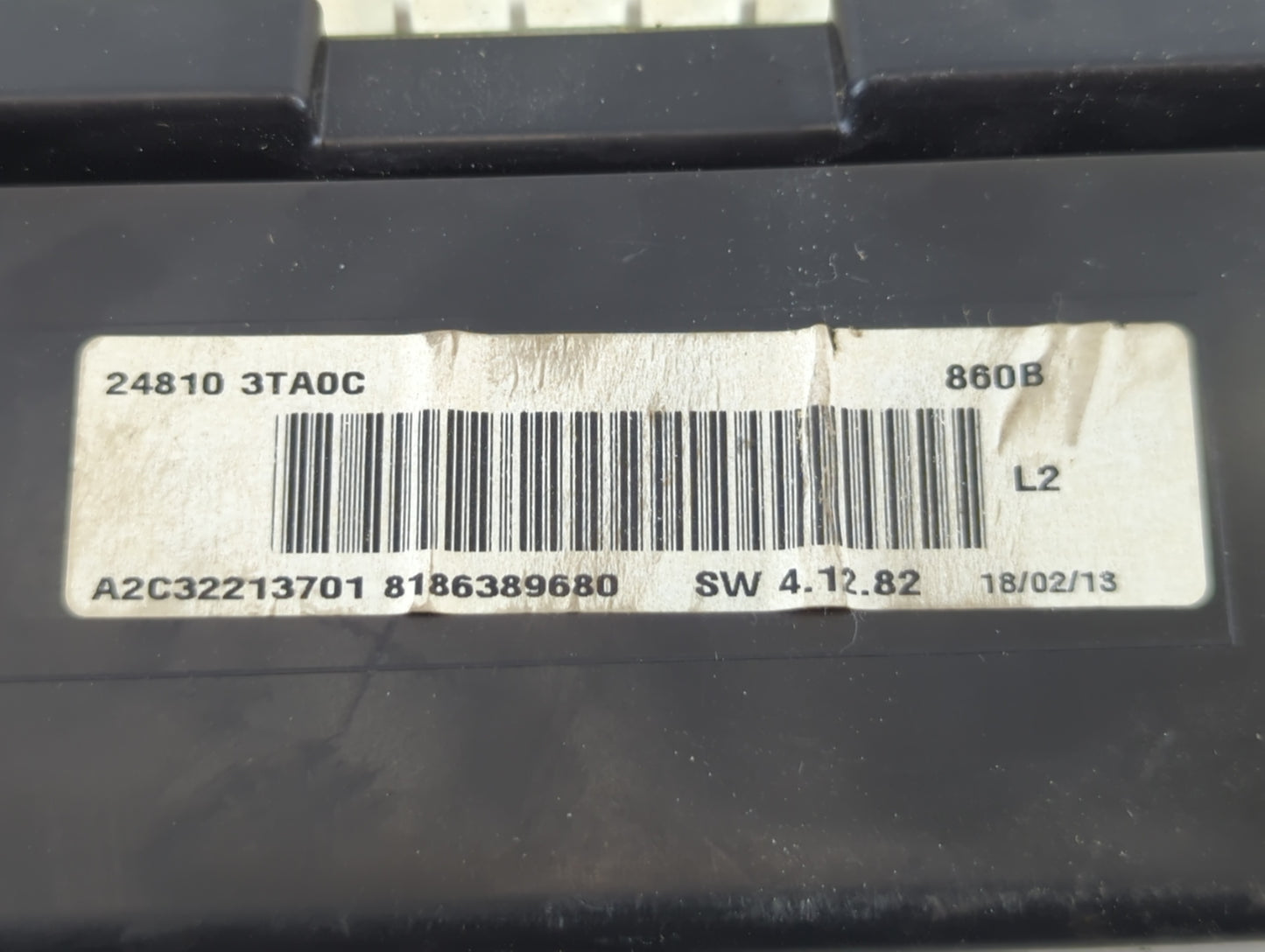 2013 Nissan Altima Instrument Cluster Speedometer Gauges P/N:24810 3TA0C Fits OEM Used Auto Parts - Oemusedautoparts1.com