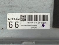 2013-2014 Nissan Altima PCM Engine Control Computer ECU ECM PCU OEM P/N:MEC300-040 D1 2629B Fits Fits 2013 2014 OEM Used Aut